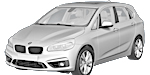BMW F45 P167D Fault Code